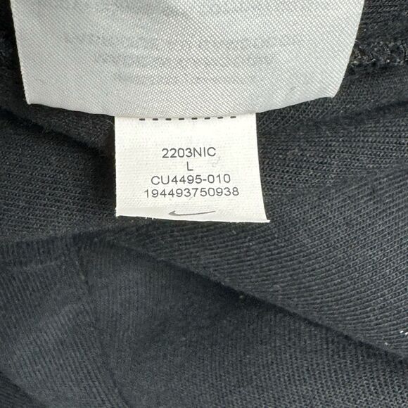 Nike Tech Fleece Jogger Sweat Pants Men’s Size Large CU4495-010 Black - Picture 7 of 8